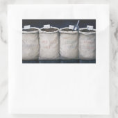 Coffee Sacks 1990 Rechthoekige Sticker (Tas)