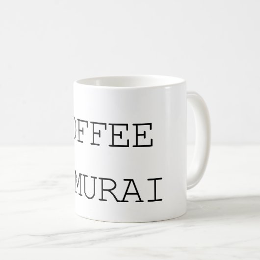 Coffee Samurai Koffiemok (Voorkant rechts)