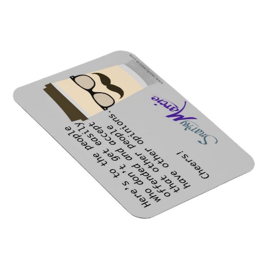 Coffee Sarcasm Magneet (Rechterzijde)