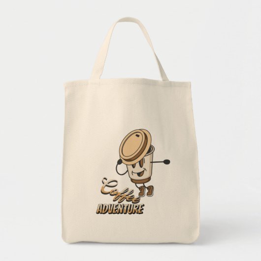 Coffee-saus Tote Bag (Voorkant)