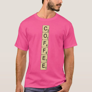 Coffee Scrabble T-shirt