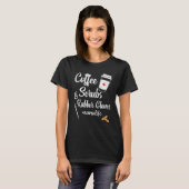 Coffee Scrubs And Rubber Gloves Nurse Life T-shirt (Voorkant volledig)