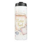 Coffee, Scrubs & Kindness Thermosbeker (Voorkant)