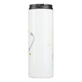 Coffee, Scrubs & Kindness Thermosbeker (Achterkant)