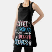 COFFEE SCRUBS RUBBER GLOVES RN Registered Nurse Schort (Insitu)