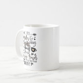 Coffee scrubs Rubber handschoenen boodschappenbrek Koffiemok (Voorkant links)