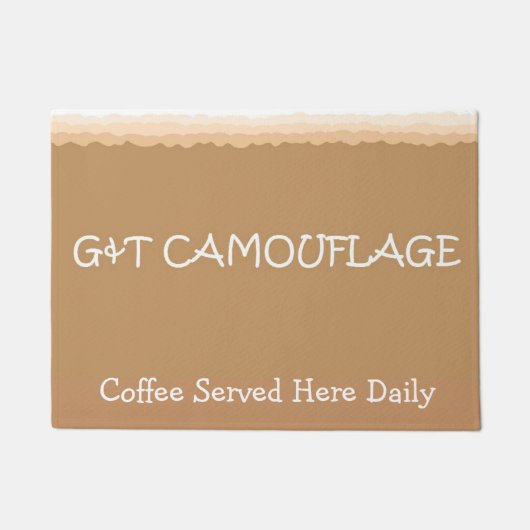Coffee Secret Deurmat (Voorkant)