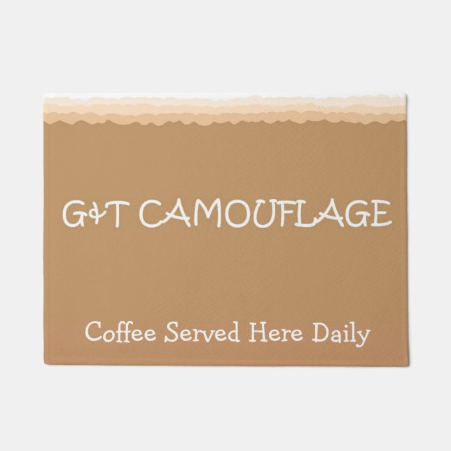 Coffee Secret Deurmat (Voorkant)