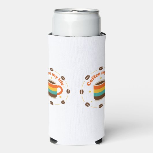 coffee seltzer blikjeskoeler (Seltzer Voorkant)