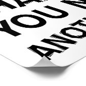 Coffee Shaking Funny Poster (Hoek)