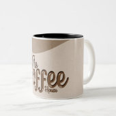 Coffee Shop Browen Kleur mok (Voorkant rechts)