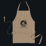 Coffee Shop Cafe Barista Standaard Schort<br><div class="desc">Koffiewinkel Barista Apron,  op maat van uw eigen logo en bedrijfsnaam.</div>