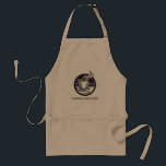 Coffee Shop Cafe Barista Standaard Schort<br><div class="desc">Koffiewinkel Barista Apron,  op maat van uw eigen logo en bedrijfsnaam.</div>