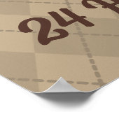 Coffee Shop Diner Poster Sign Art (Hoek)