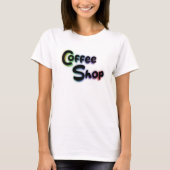 Coffee shop t-shirt (Voorkant)