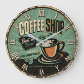 Coffee Shop Vintage Grote Klok (Voorkant)