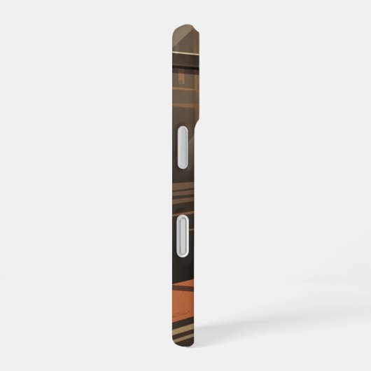 Coffee Shop Window View iPhone 16 Hoesje (Rechterkant)