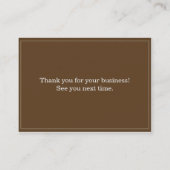 Coffee Shoppe Punch Kaarten Klantenkaartje (Achterkant)