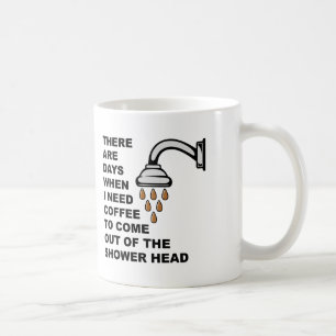 Coffee Shower Head Funny Mug of Travel Mug Koffiemok