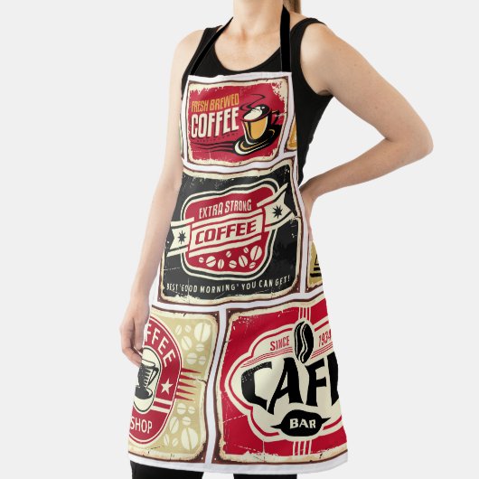 Coffee signs and labels collection. Retro and vint Schort (Insitu)