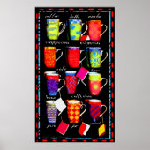 Coffee Slang Mok Art poster (Voorkant)