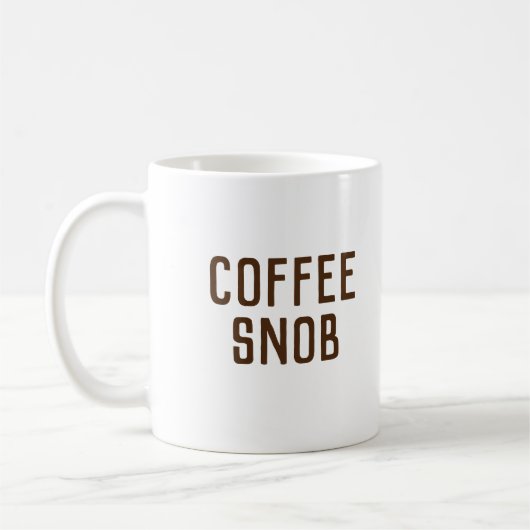 Coffee Snob-Mok Koffiemok (Links)