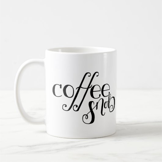 Coffee Snob-Mok Koffiemok (Links)