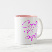 Coffee Snob Tweekleurige Koffiemok (Voorkant rechts)