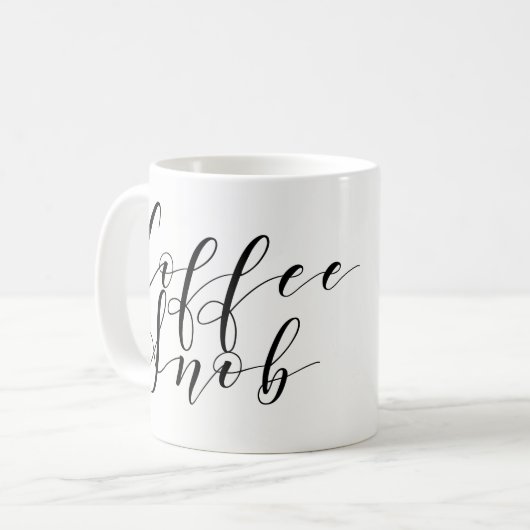 Coffee Snobs favoriete koffie Mok (Voorkant links)