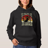 Coffee spelled backwards is eeffoc drinker Barista Hoodie (Voorkant)