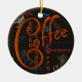 Coffee Spice Keramisch Ornament (Voorkant)