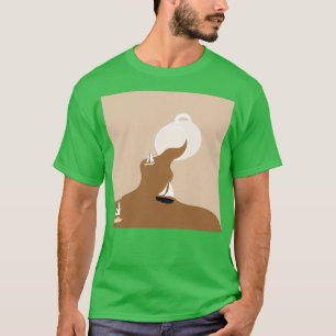 Coffee Spill River Scenery 1 T-shirt