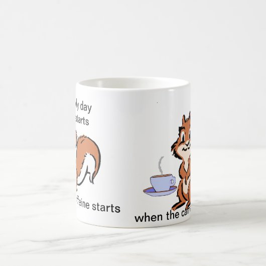 Coffee Squirrel Mok (Center)