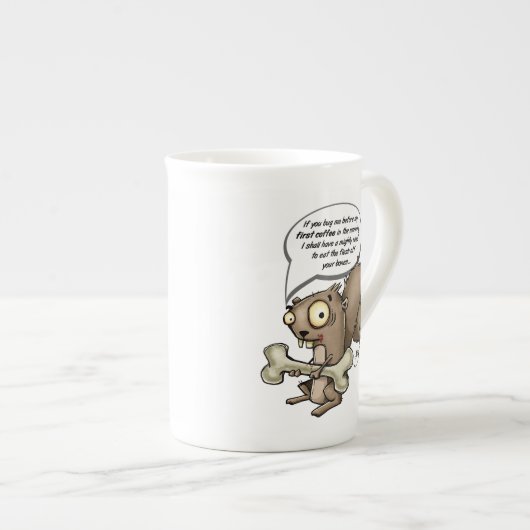 Coffee Squirrel Mok (Voorkant rechts)