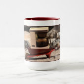Coffee Squirrels Ringer Mok (Midden)