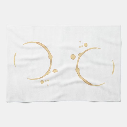 Coffee Stain Theedoek (Horizontaal)