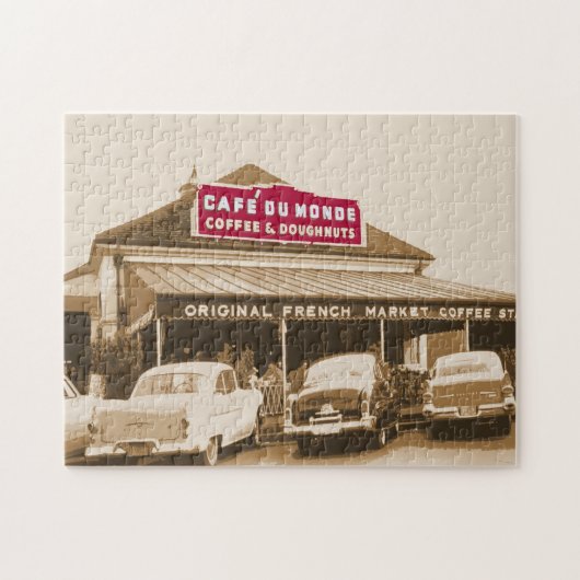 Coffee Stand, New Orleans Legpuzzel (Horizontaal)