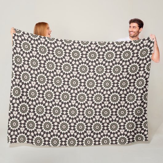 Coffee Star Fleece Deken (In situ)