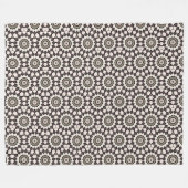 Coffee Star Fleece Deken (Voorkant (Horizontaal))