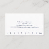 Coffee Star Loyalty Coffee Punch Card (Achterkant)