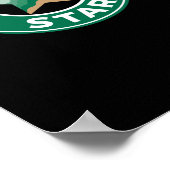 Coffee Star Sticker Poster (Hoek)