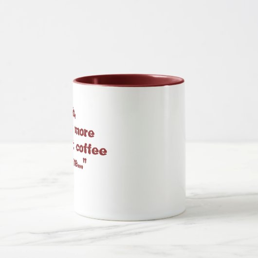 Coffee Stressful Joke Mug Mok (Midden)