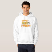Coffee & Sunshine – Positive Morning Hoodie (Voorkant volledig)