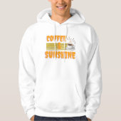 Coffee & Sunshine – Positive Morning Hoodie (Voorkant)