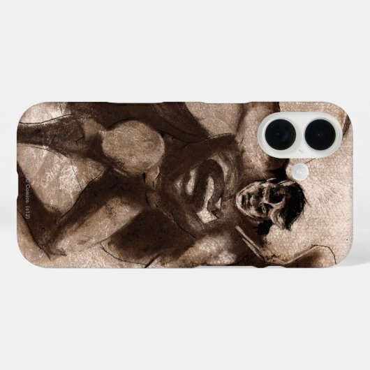 Coffee Superman Case-Mate iPhone Case (Achterkant (horizontaal))