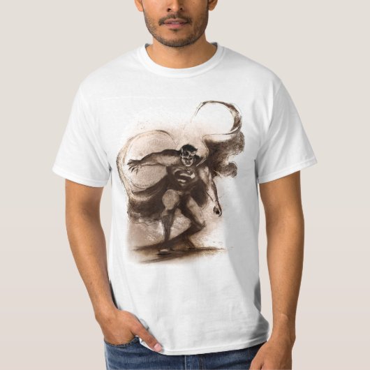 Coffee Superman T-shirt (Voorkant)