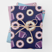 Coffee Sweet Donuts, Mok voor geviesdroogde koffie Inpakpapier Vel (In situ)