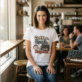 Coffee. Synth. Repeat. – Kawaii Synth Nerd T-shirt