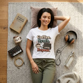 Coffee. Synth. Repeat. – Kawaii Synth Nerd T-shirt