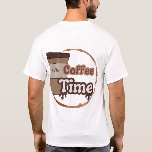 coffee t-shirt (Achterkant)